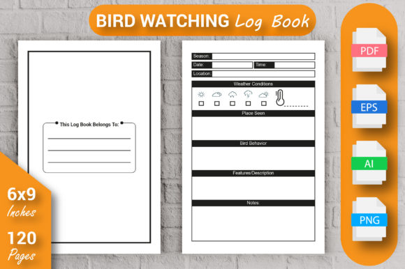 Bird Watching Log Book - KDP Interiors
