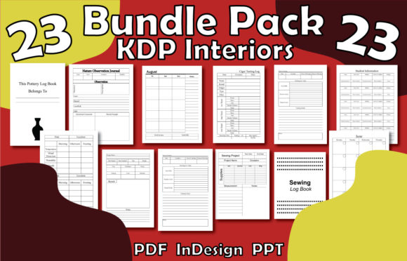 Bundle Pack 23 KDP Interiors: A Practical Asset for Low-Content Publishers