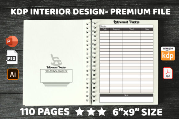 KDP Interiors Retirement Tracker: Evaluating the De-Team 1 Log Book Template