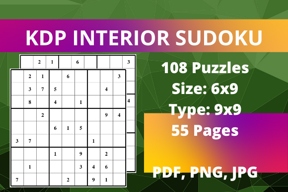 KDP Interiors Sudoku Puzzle Book: Streamlining Low-Content Publishing for Kids