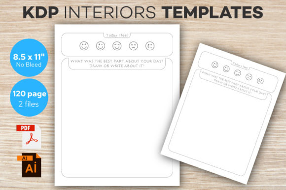 KDP Interiors Templates for Kids: Ready-to-Upload Assets