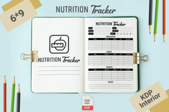 Nutrition Tracker KDP Interiors: Design & Publishing Guide