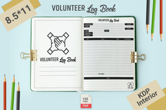 Volunteer Log Book KDP Interiors: A Practical Asset for Low-Content Publishers