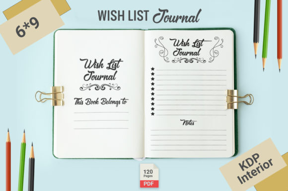 Wish List Journal KDP Interiors: A Creator’s Guide